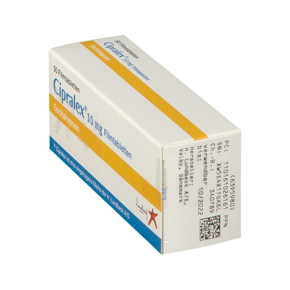 Cipralex 10 mg Filmtabletten 50 St