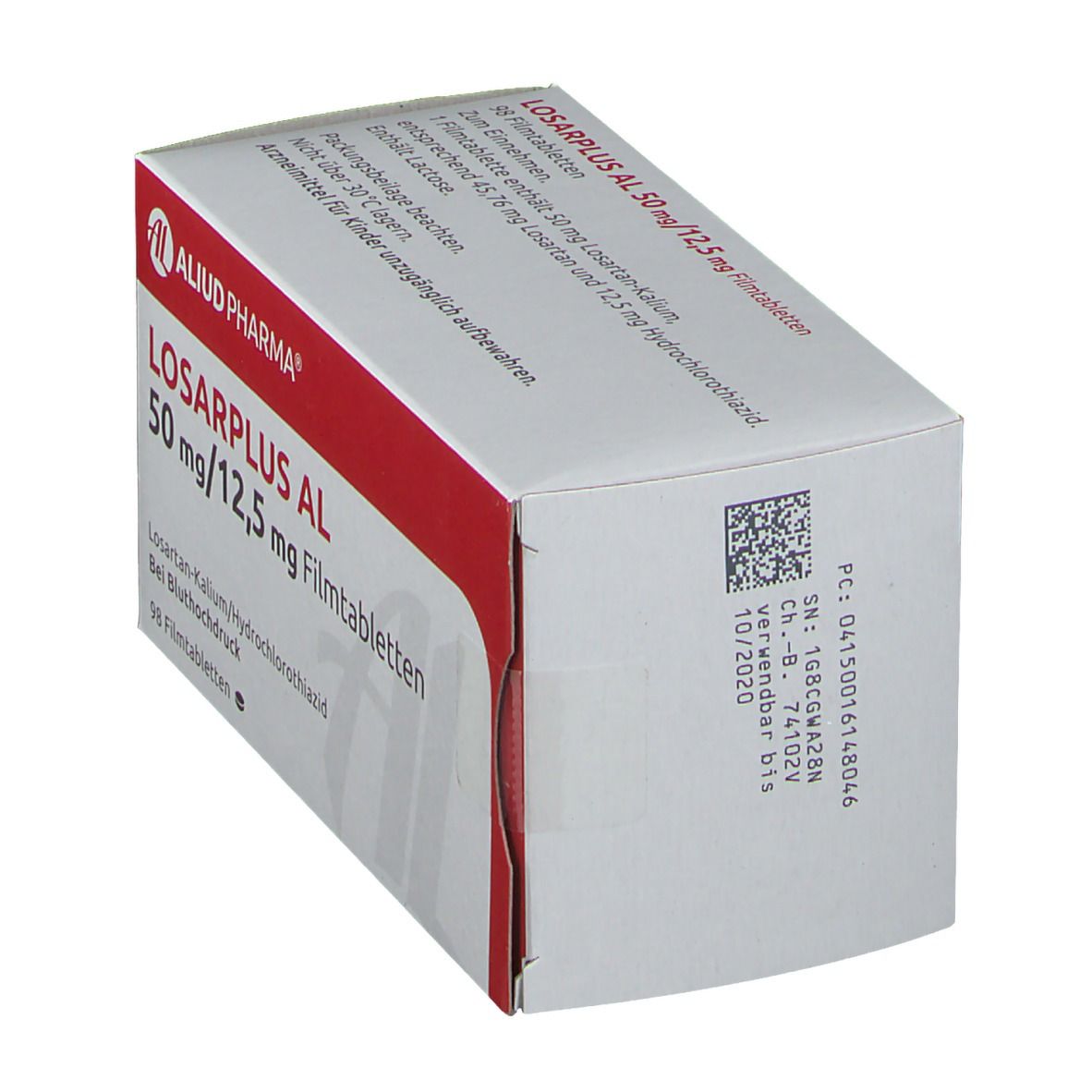 Losarplus AL 50 mg/12,5 mg Filmtabletten 98 St