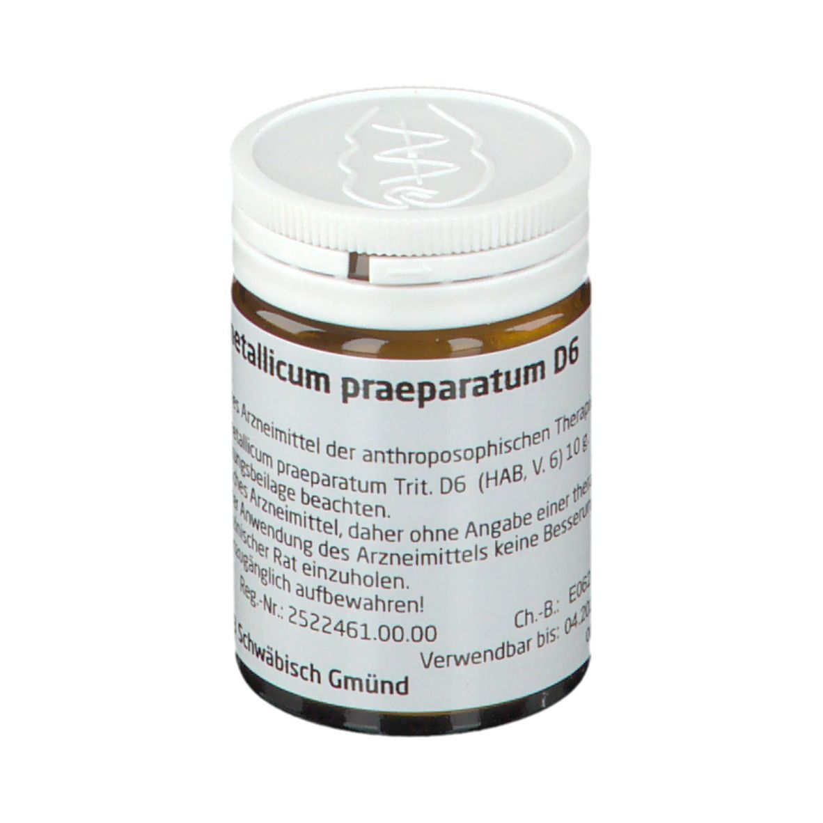 Ferrum Metallicum Praeparatum D 6 Trituration 20 g