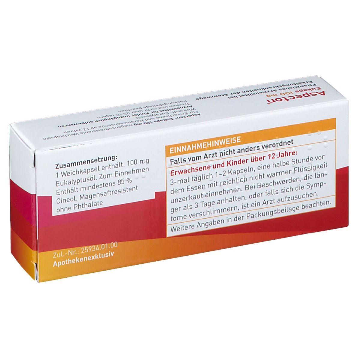 Aspecton® Eukaps 100 mg