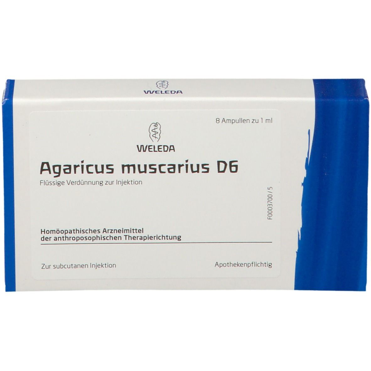 Agaricus Muscarius D6 Ampullen