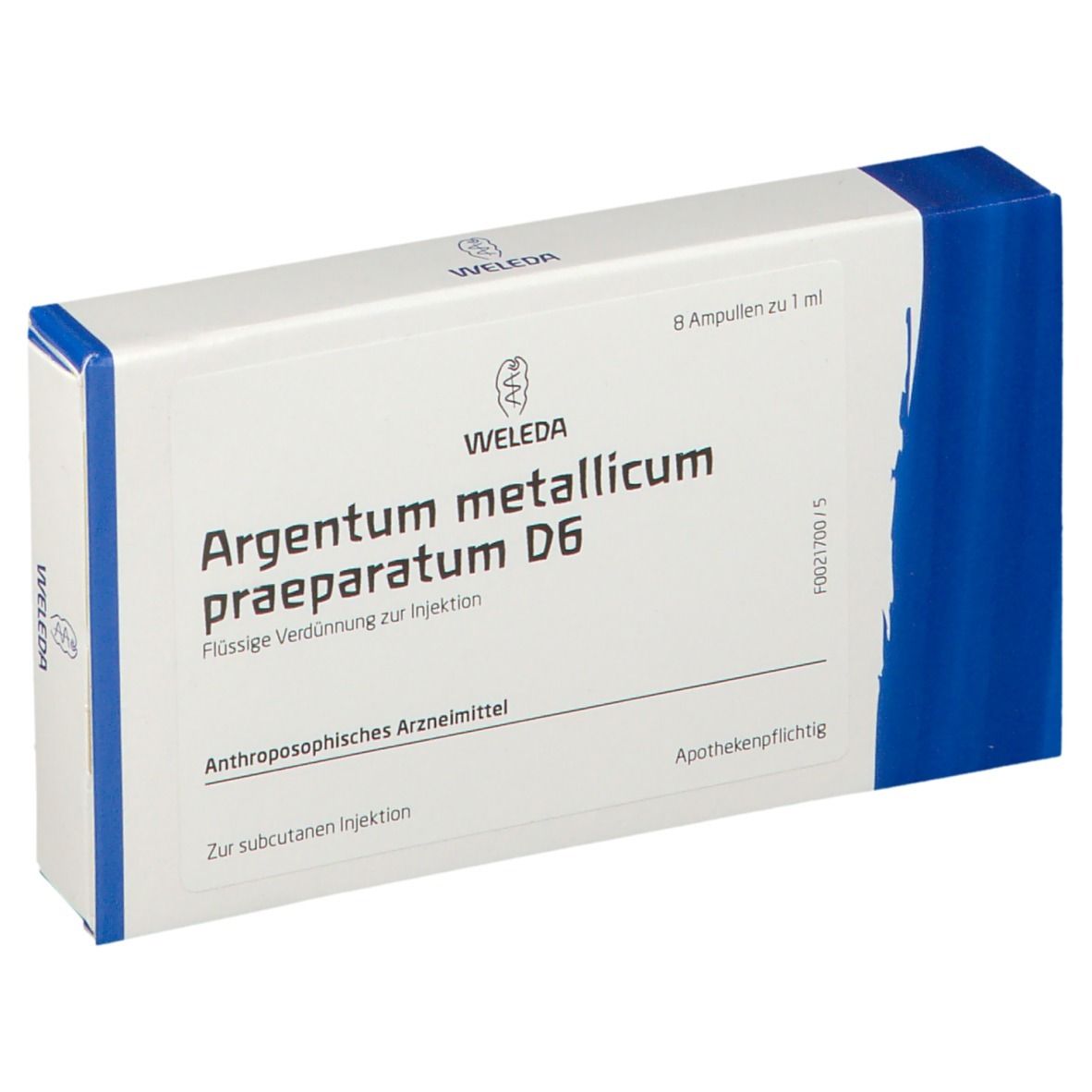 Argentum Metallicum Praep. D6 Ampullen