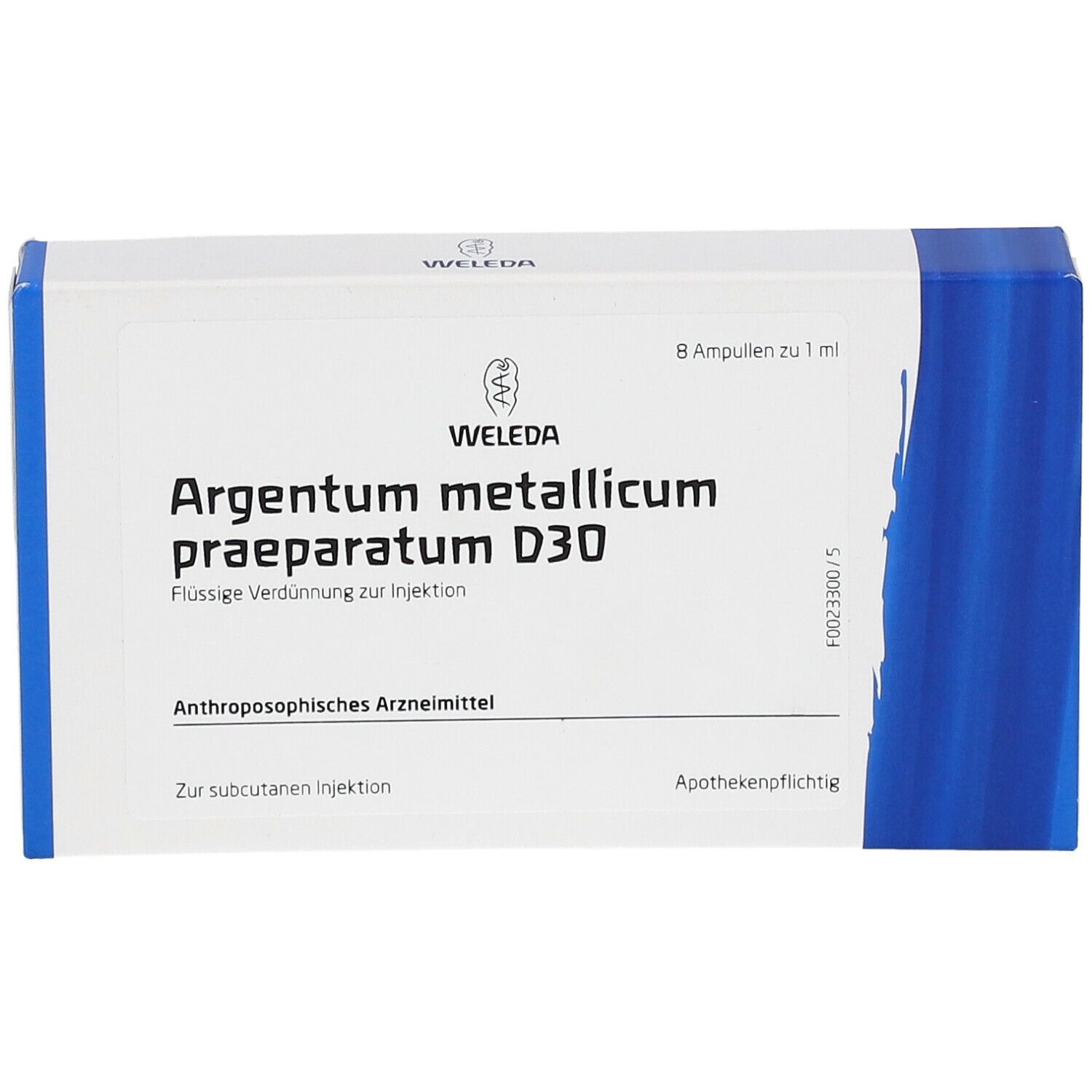 Argentum Metallicum Praep. D30 Ampullen