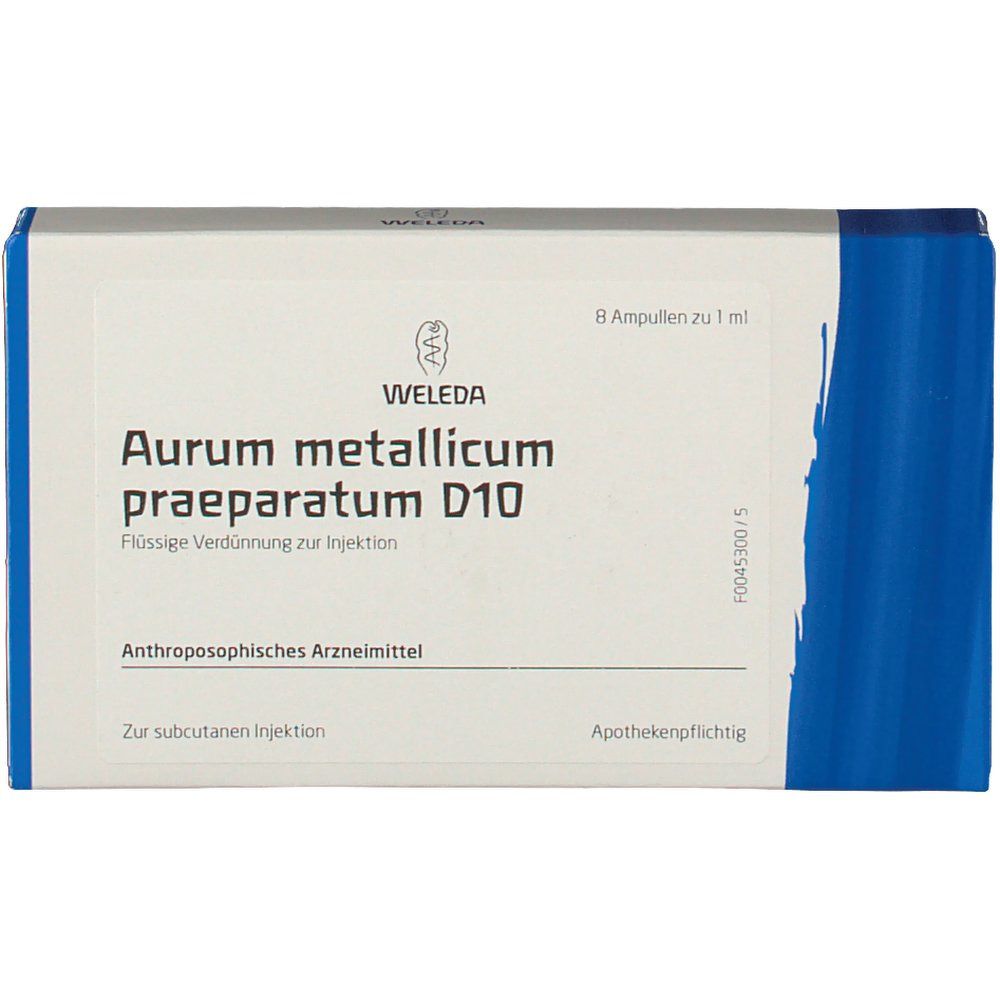 Aurum Metallicum Praeparatum D10