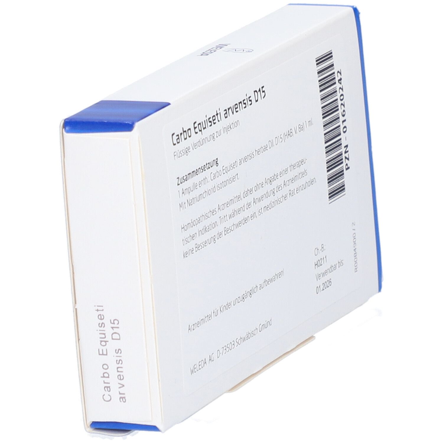 Weleda Carbo Equiseti arvensis D15 Ampullen