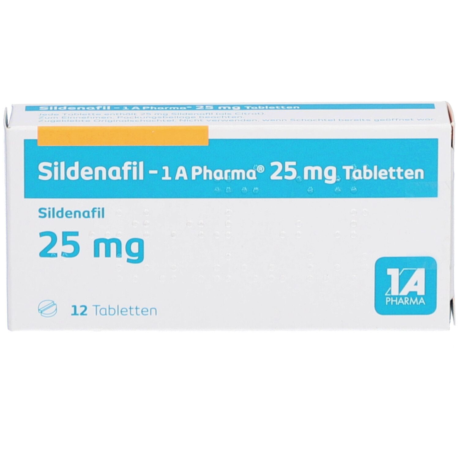 Sildenafil 1A Pharma® 25Mg
