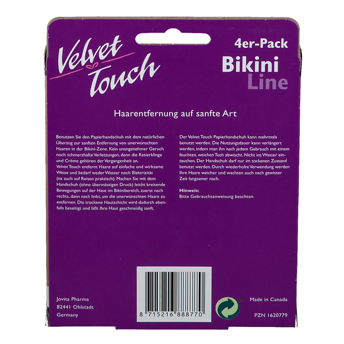 Velvet Touch Bikini 4er Set