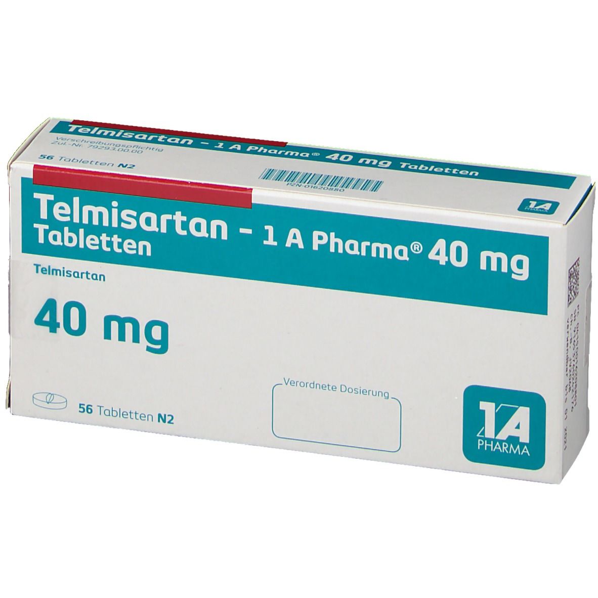 Telmisartan 1A Pharma® 40Mg