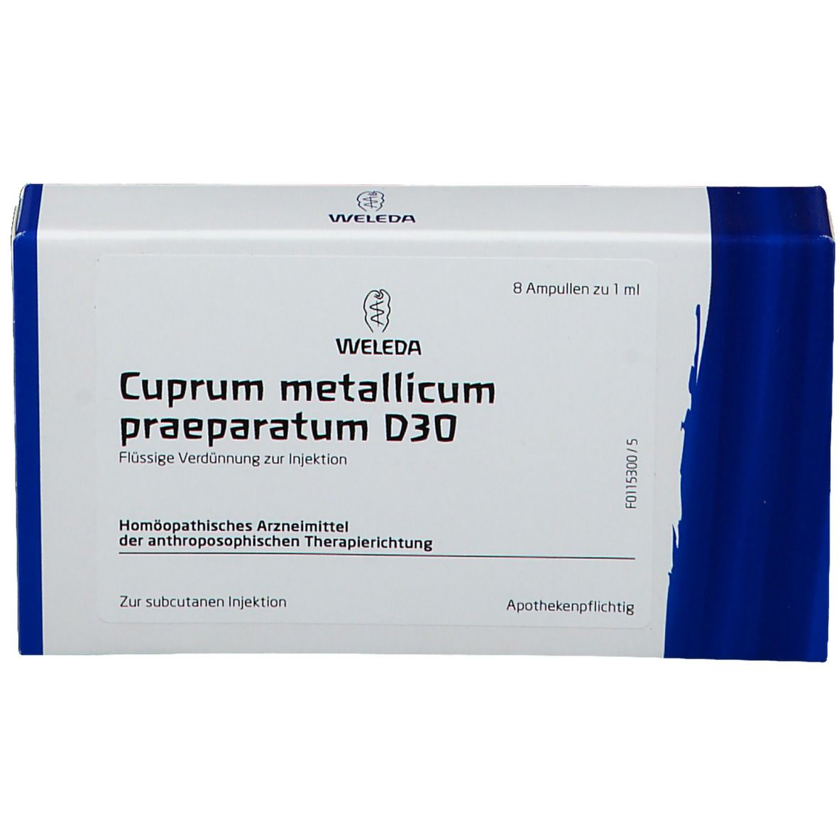 Cuprum Metallicum Praep. D30 Ampullen