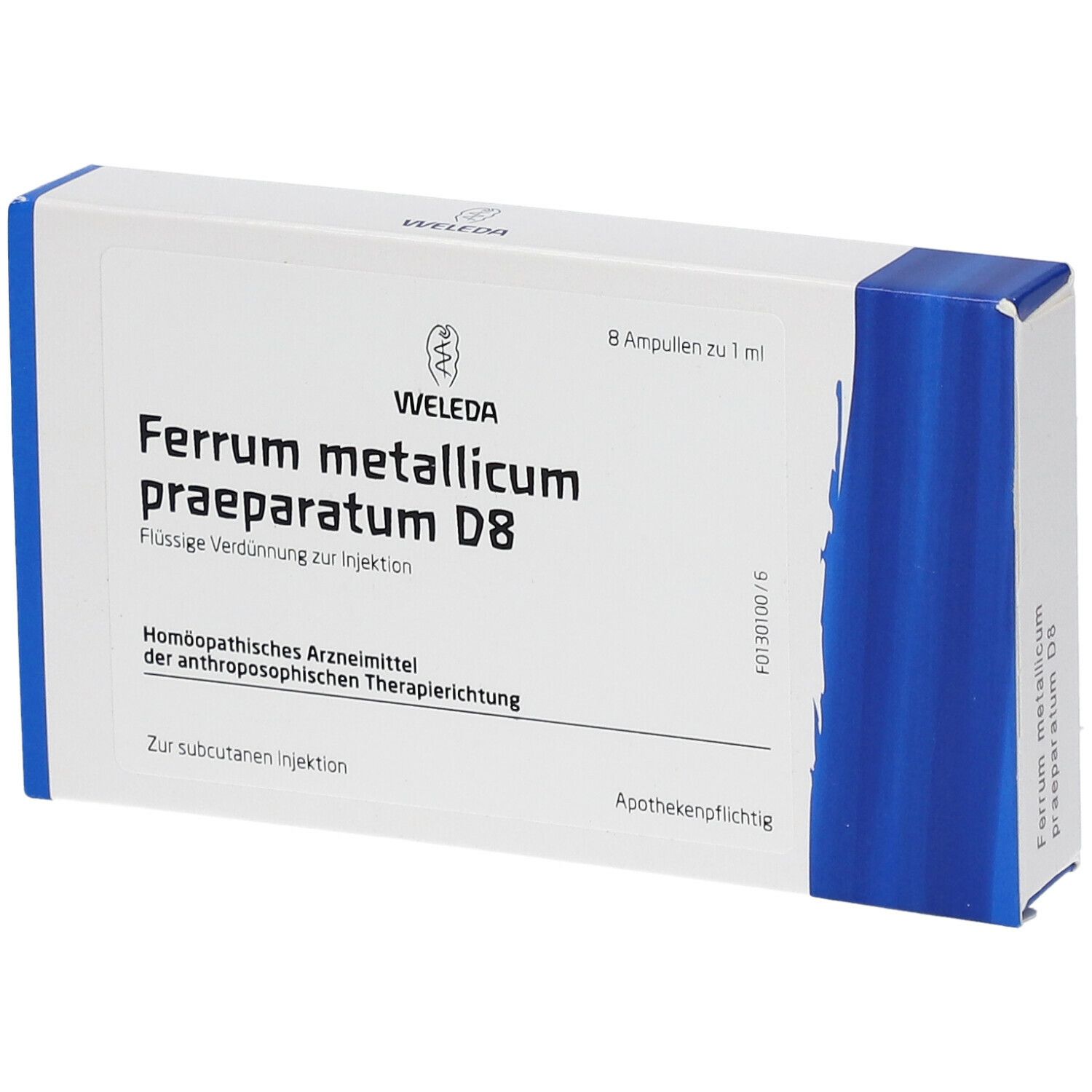Ferrum Metallicum Praep. D8 Ampullen