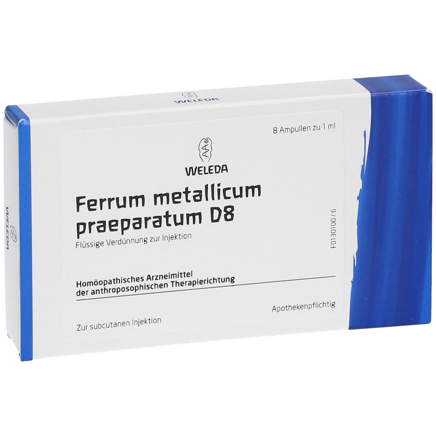 Ferrum Metallicum Praep. D8 Ampullen