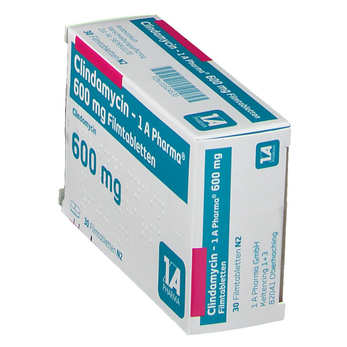 Clindamycin-1A Pharma 600 mg Filmtabletten 30 St