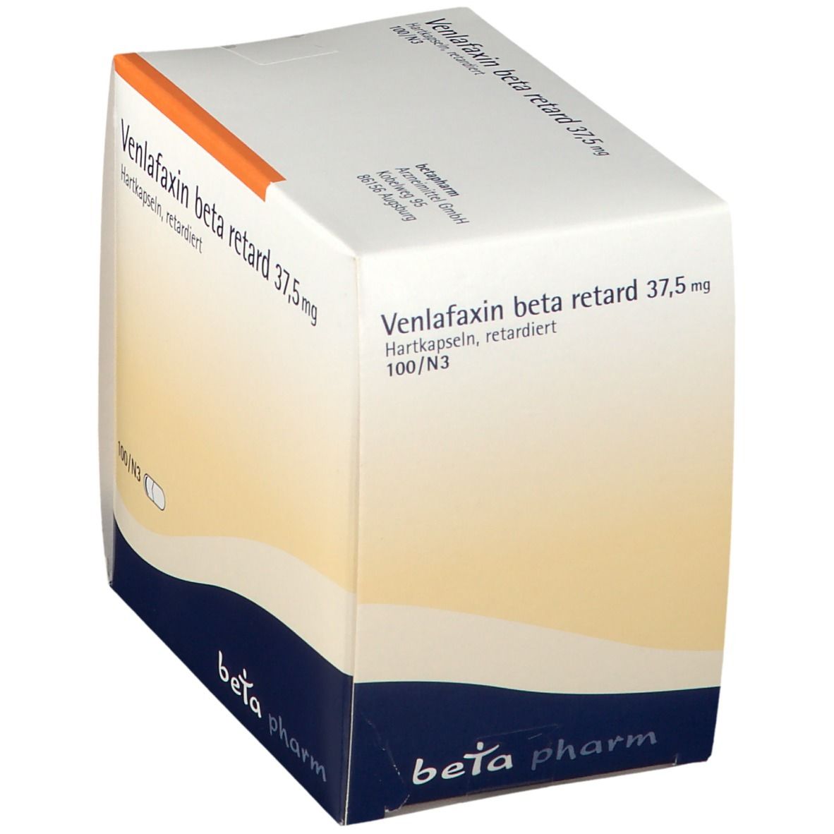 Venlafaxin beta retard 37,5 mg