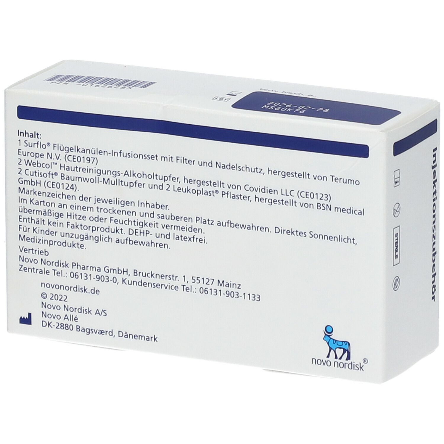 INJEKTIONSZUBEHÖR für Novo Nordisk Faktorprodukte