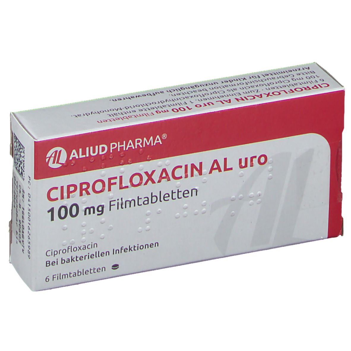 Ciprofloxacin AL uro 100 mg