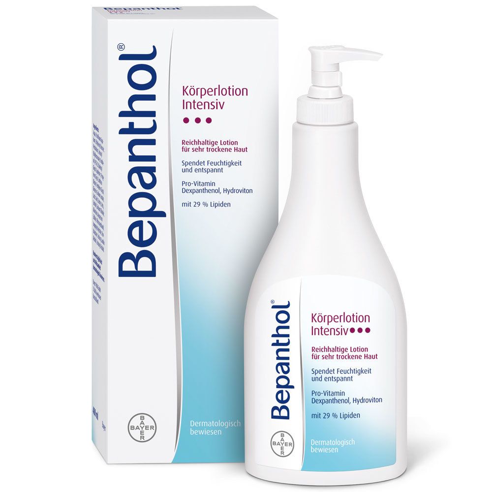 Bepanthol® Körperlotion Intensiv für sehr trockene Haut im Pumpspender