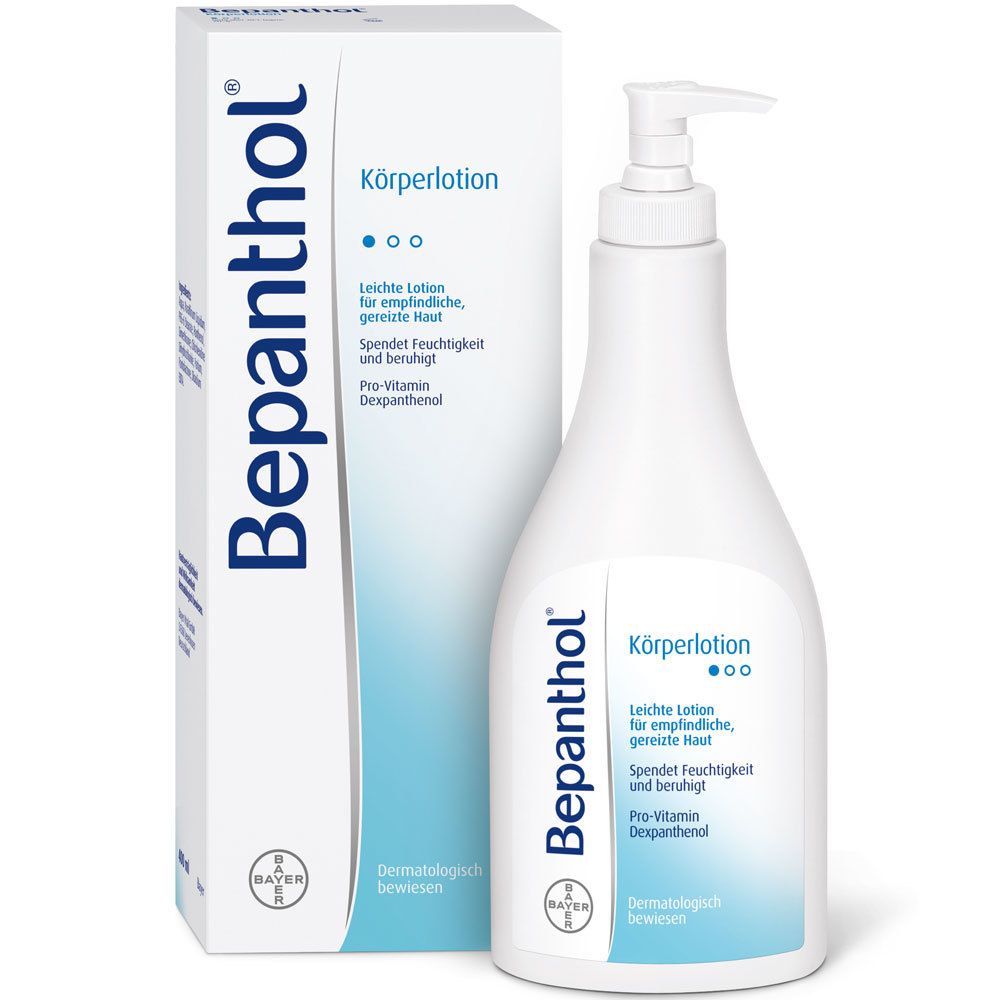 Bepanthol® Körperlotion für empfindliche Haut Pumpspender