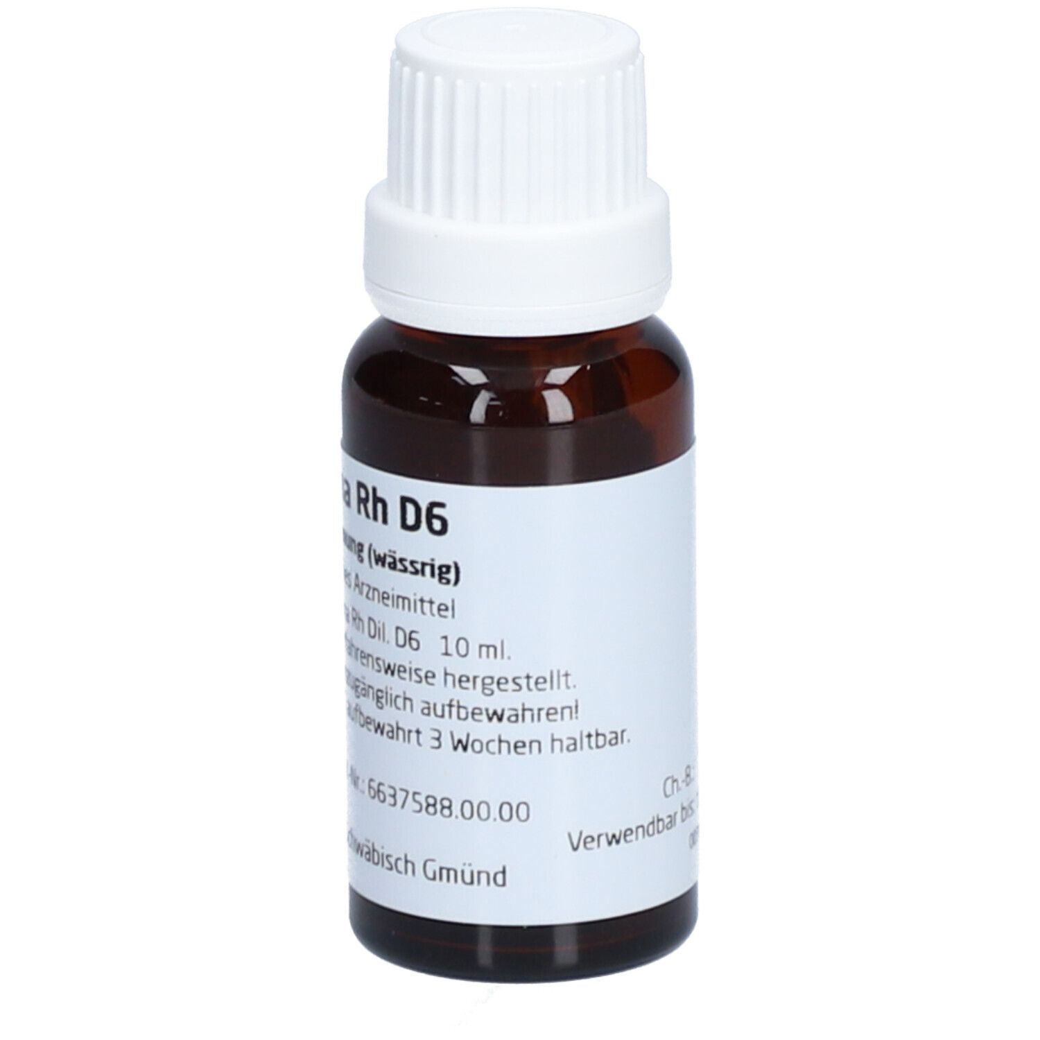 Belladonna Rh D6 Dilution