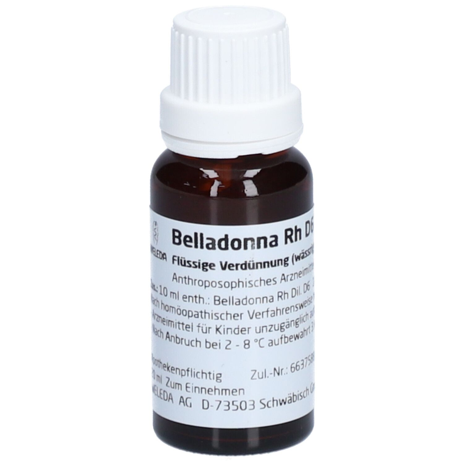 Belladonna Rh D6 Dilution