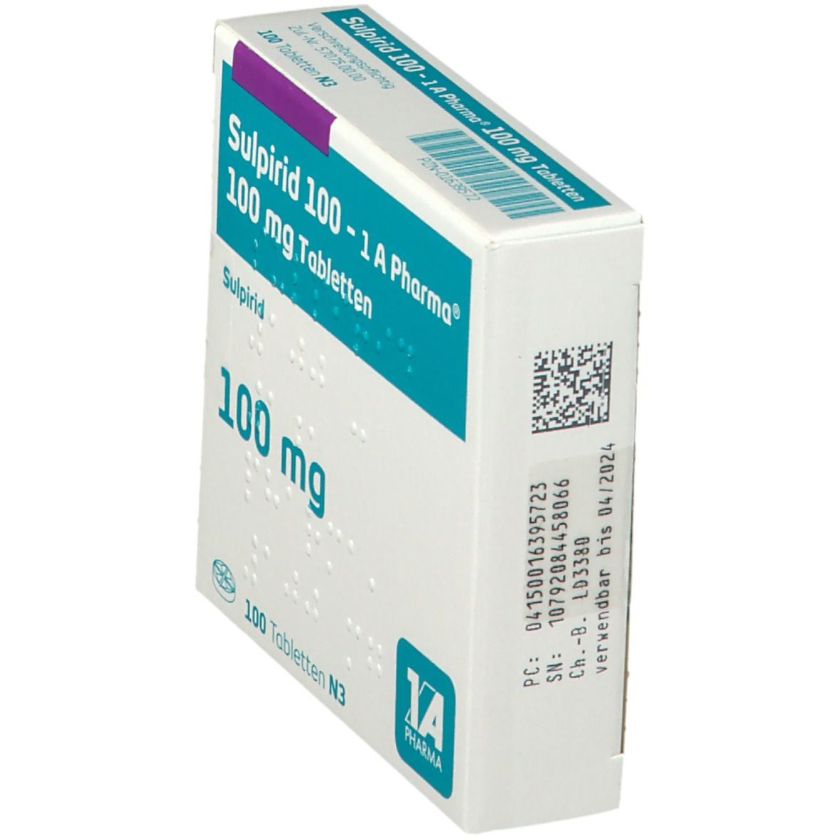 Sulpirid 100-1A Pharma Tabletten 100 St