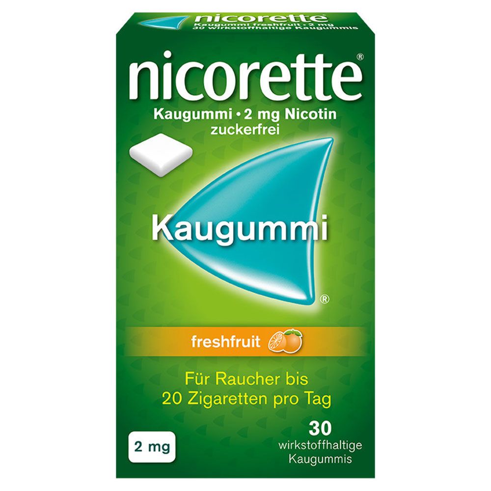 nicorette® Kaugummi freshfruit 2 mg