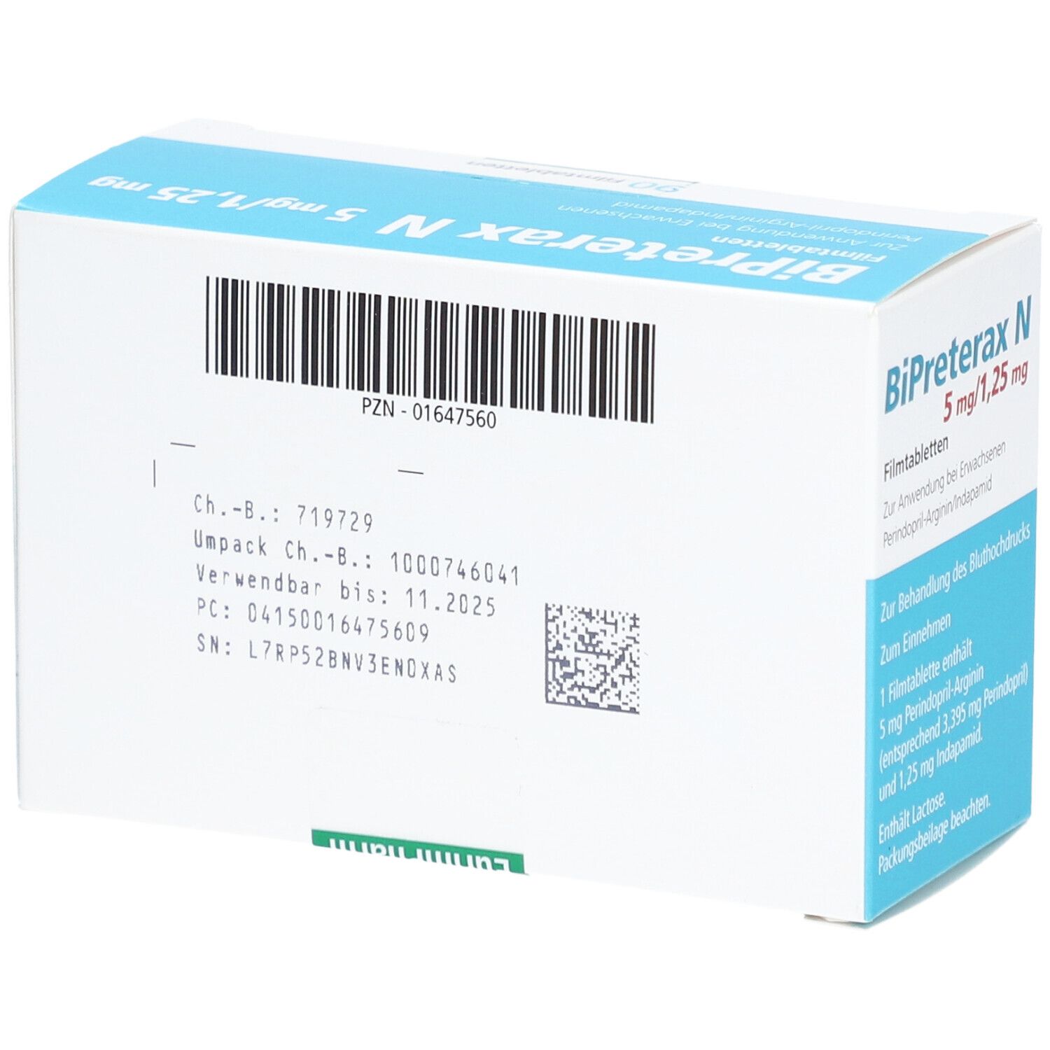 Bipreterax N 5 mg/1,25 mg