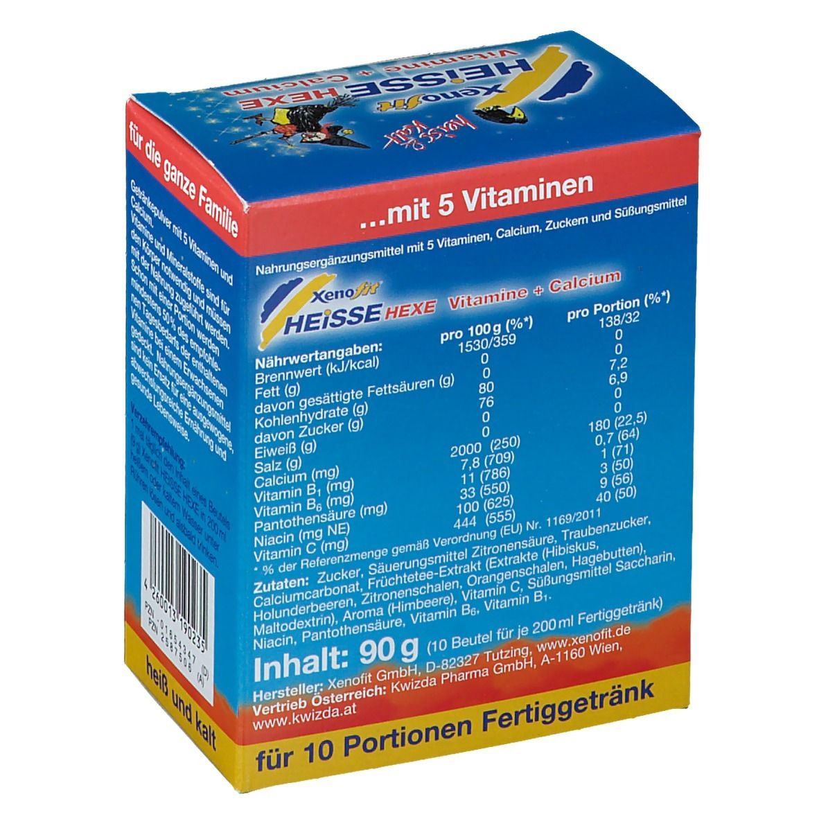 Xenofit® Heisse Hexe Granulat 10x9 g - Shop Apotheke