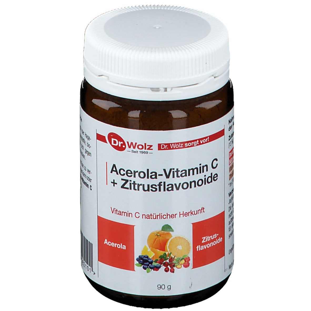 Vitamin C + Bioflavonoide Dr. Wolz Pulver