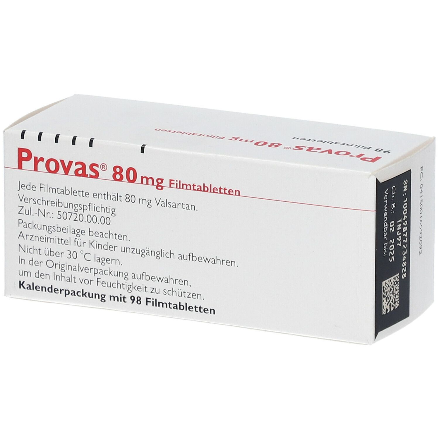 Provas® 80 mg
