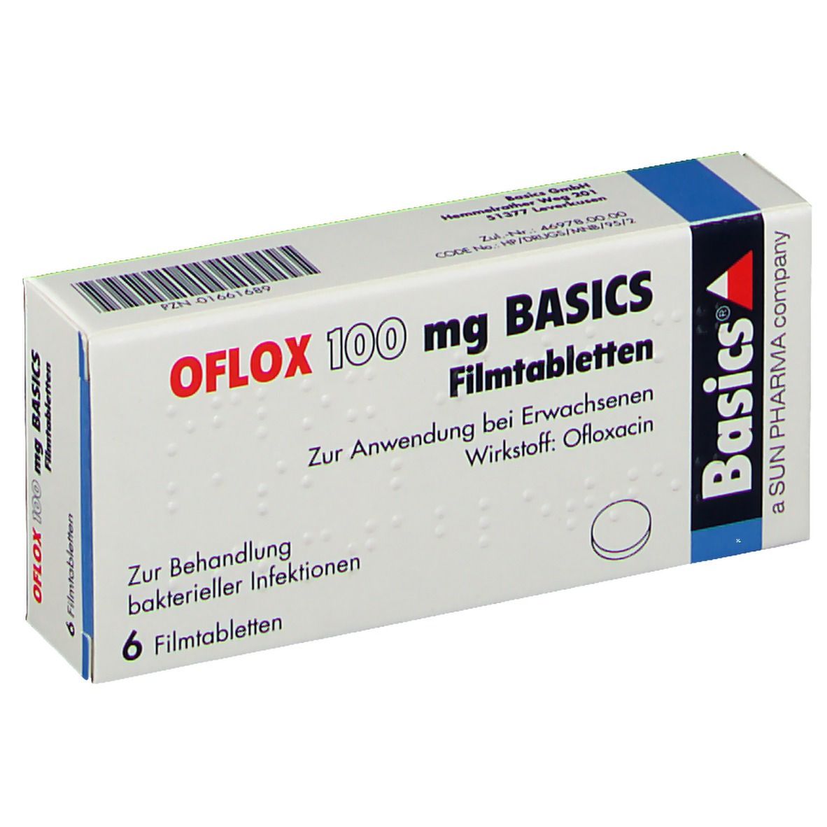 OFLOX 100 mg BASICS