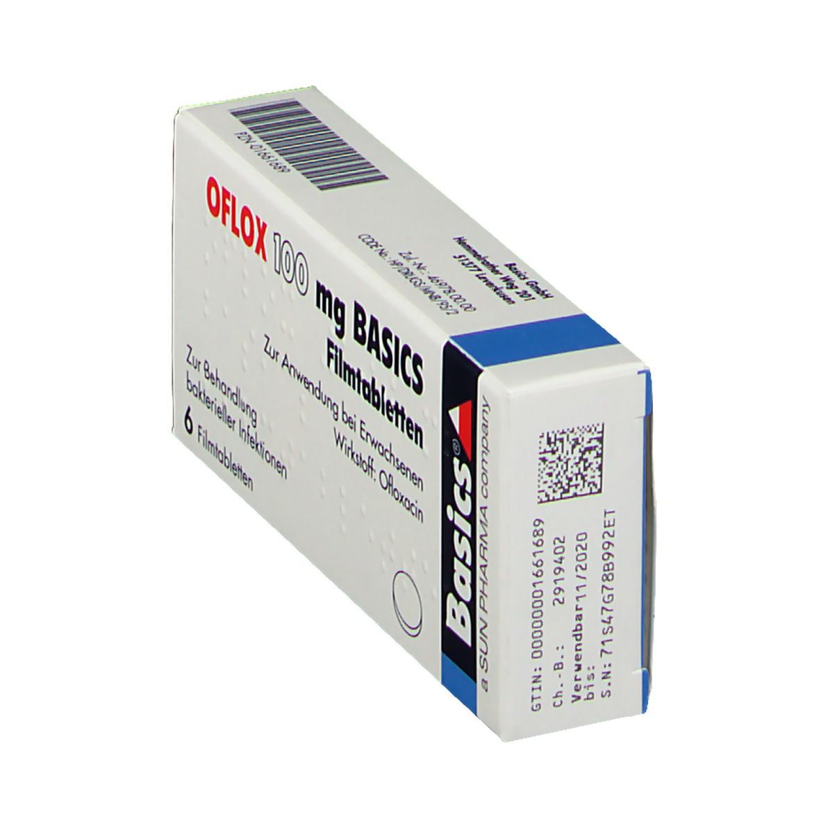 OFLOX 100 mg BASICS