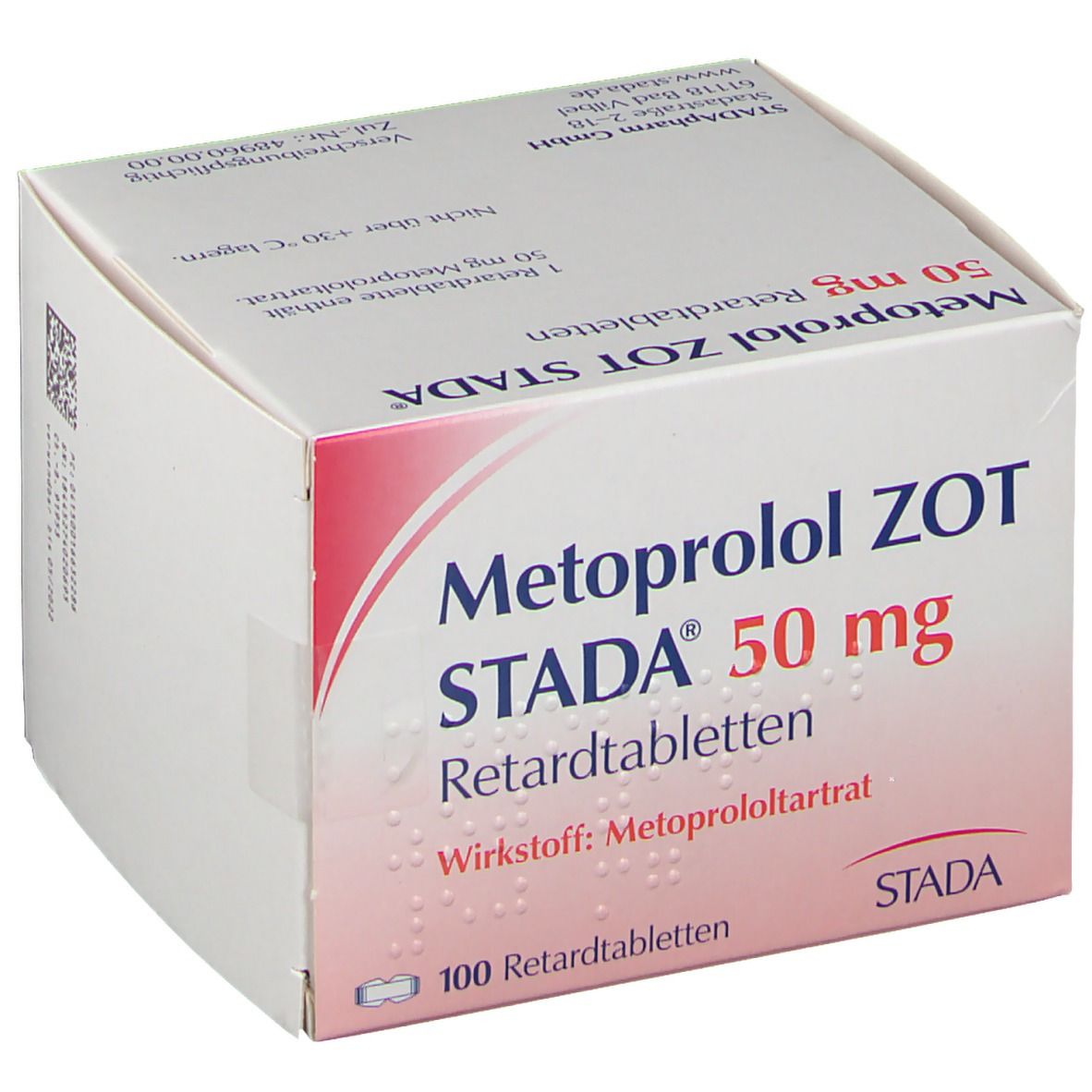 Metoprolol STADA® ZOT 50 mg retard