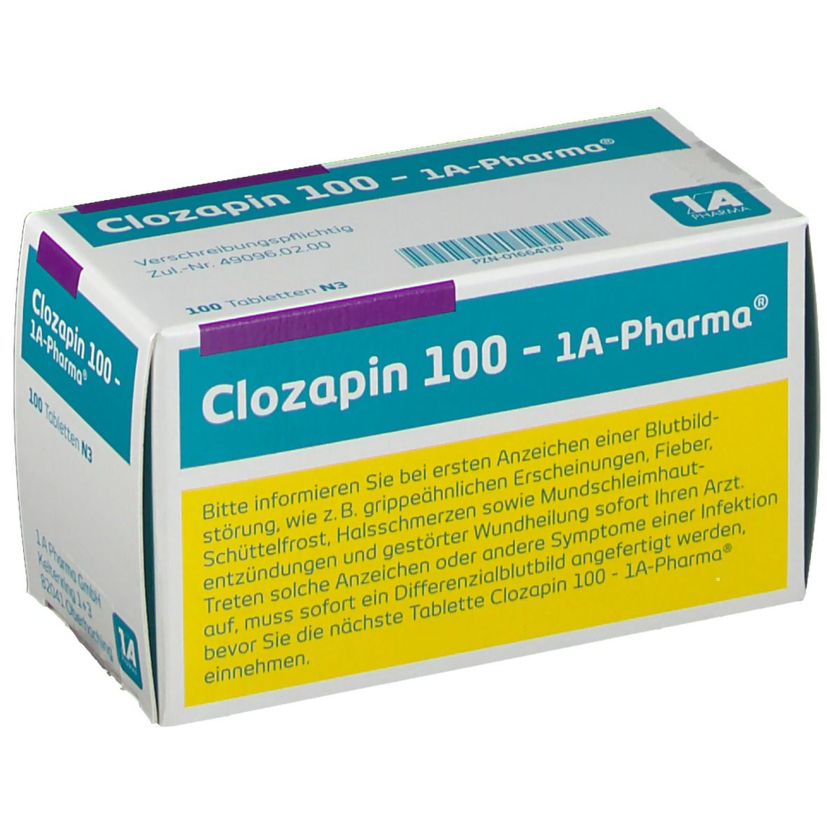 Clozapin 100 1A Pharma®