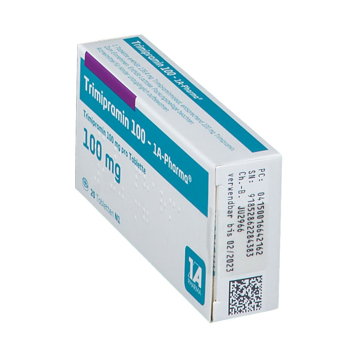 Trimipramin 100-1A Pharma Tabletten 20 St