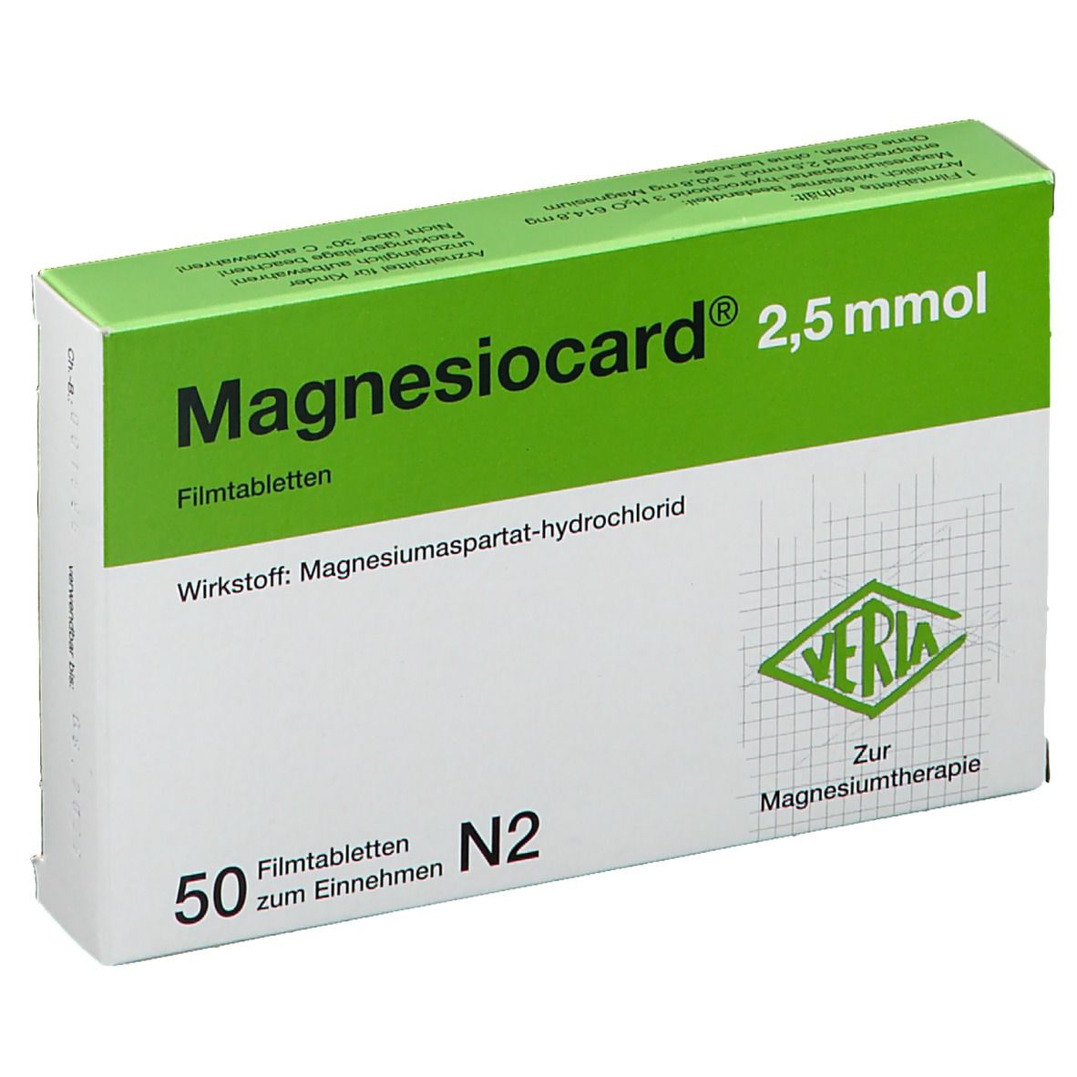 Magnesiocard 2,5 mmol Filmtabletten