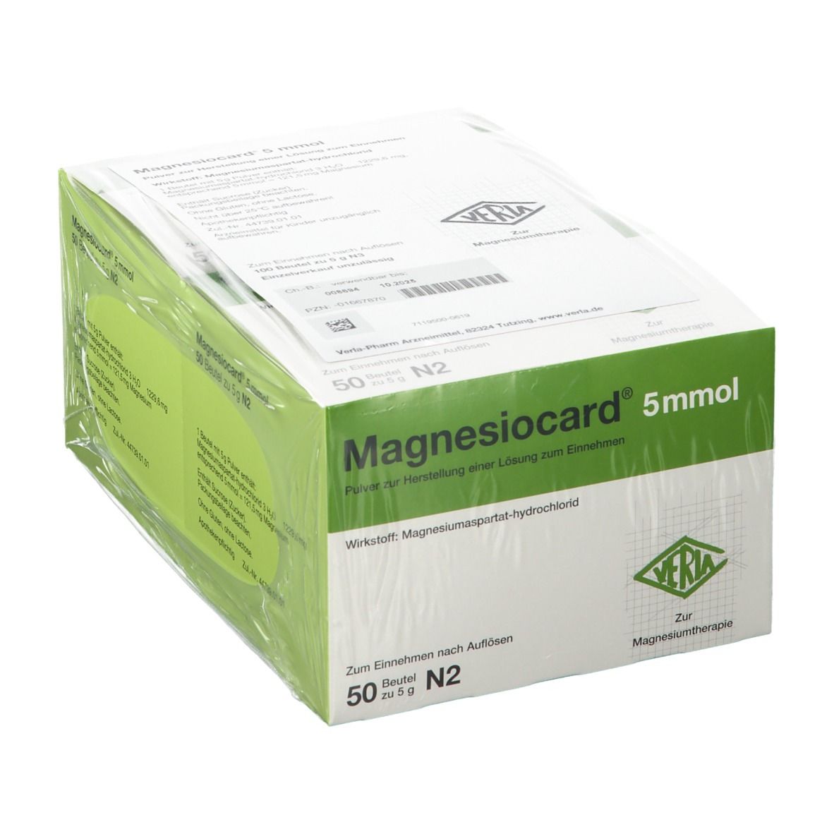 Magnesiocard 5 mmol Pulver