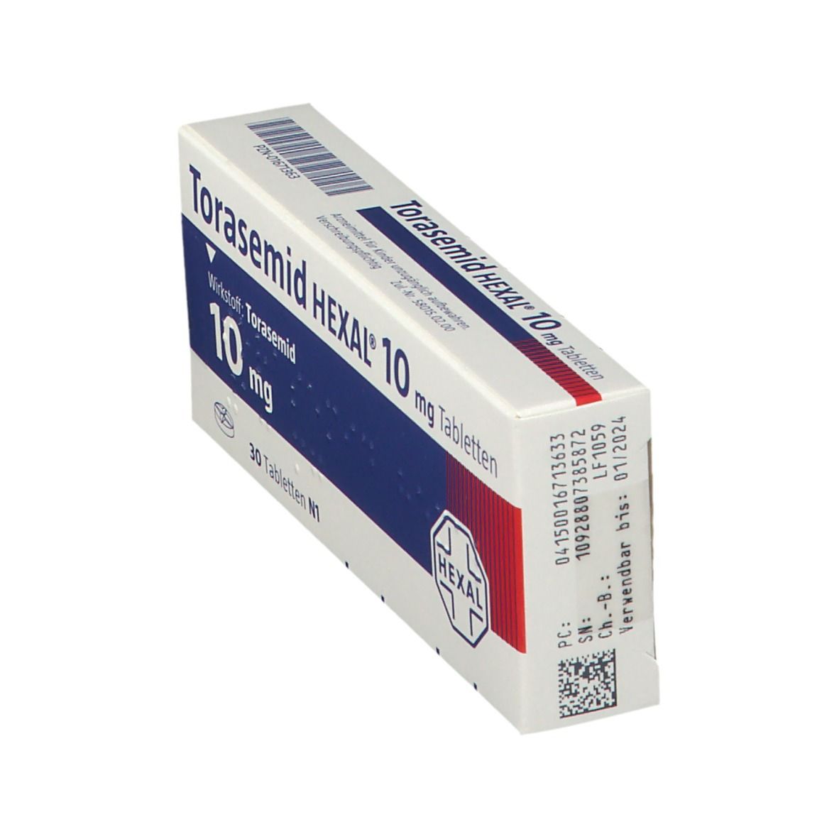 Torasemid Hexal 10 mg Tabletten 30 St