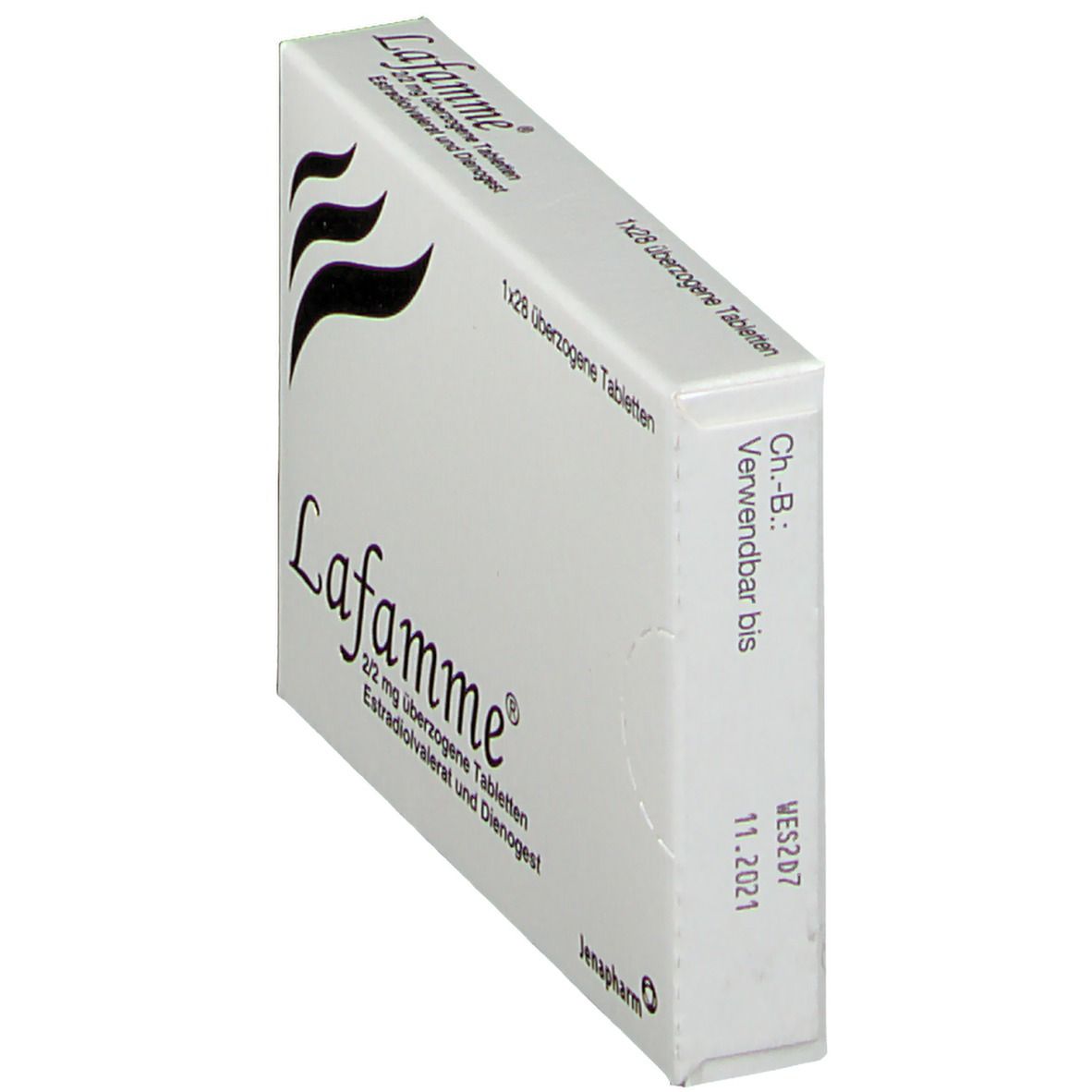 Lafamme 2/2 mg überzogene Tabletten 28 St Überzogene