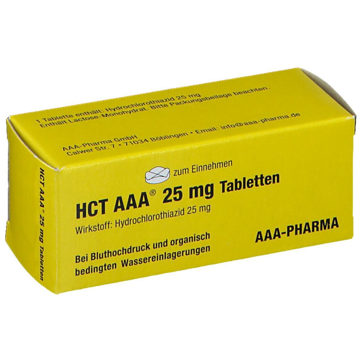 HCT AAA® 25 mg