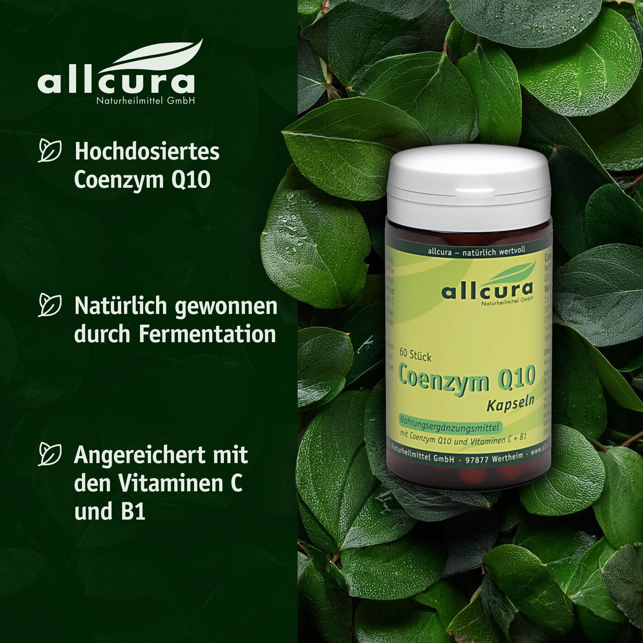 allcura Coenzym Q 10 Kapseln