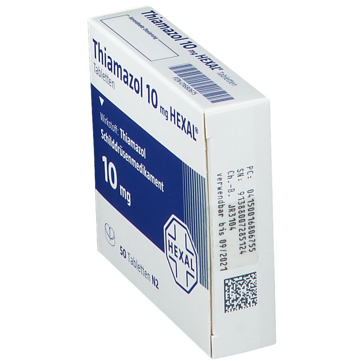 Thiamazol 10 mg Hexal Tabletten 50 St