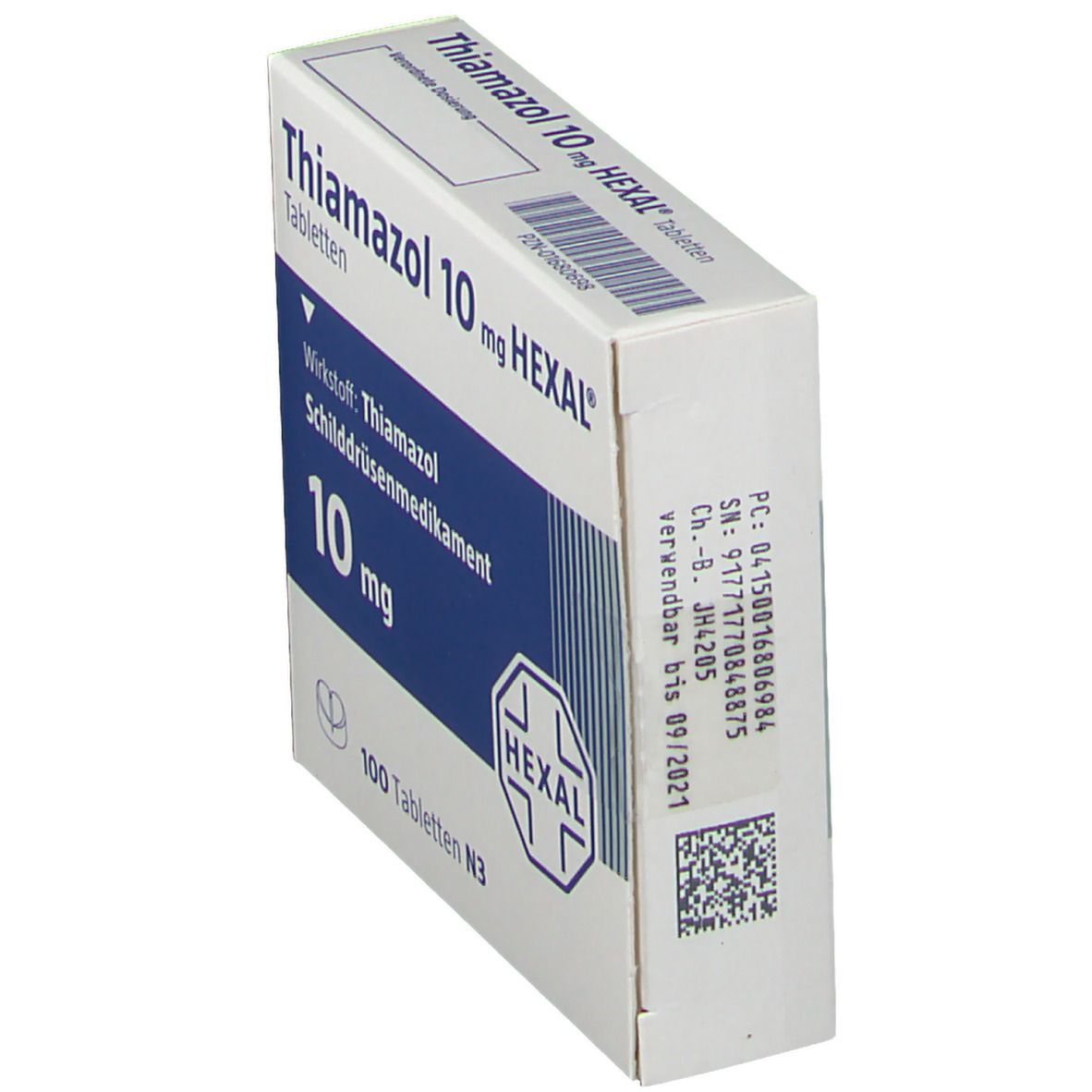 Thiamazol 10 mg Hexal Tabletten 100 St