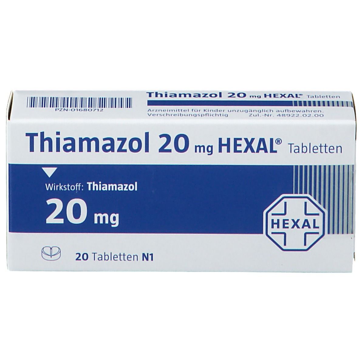 Thiamazol 20 mg HEXAL®