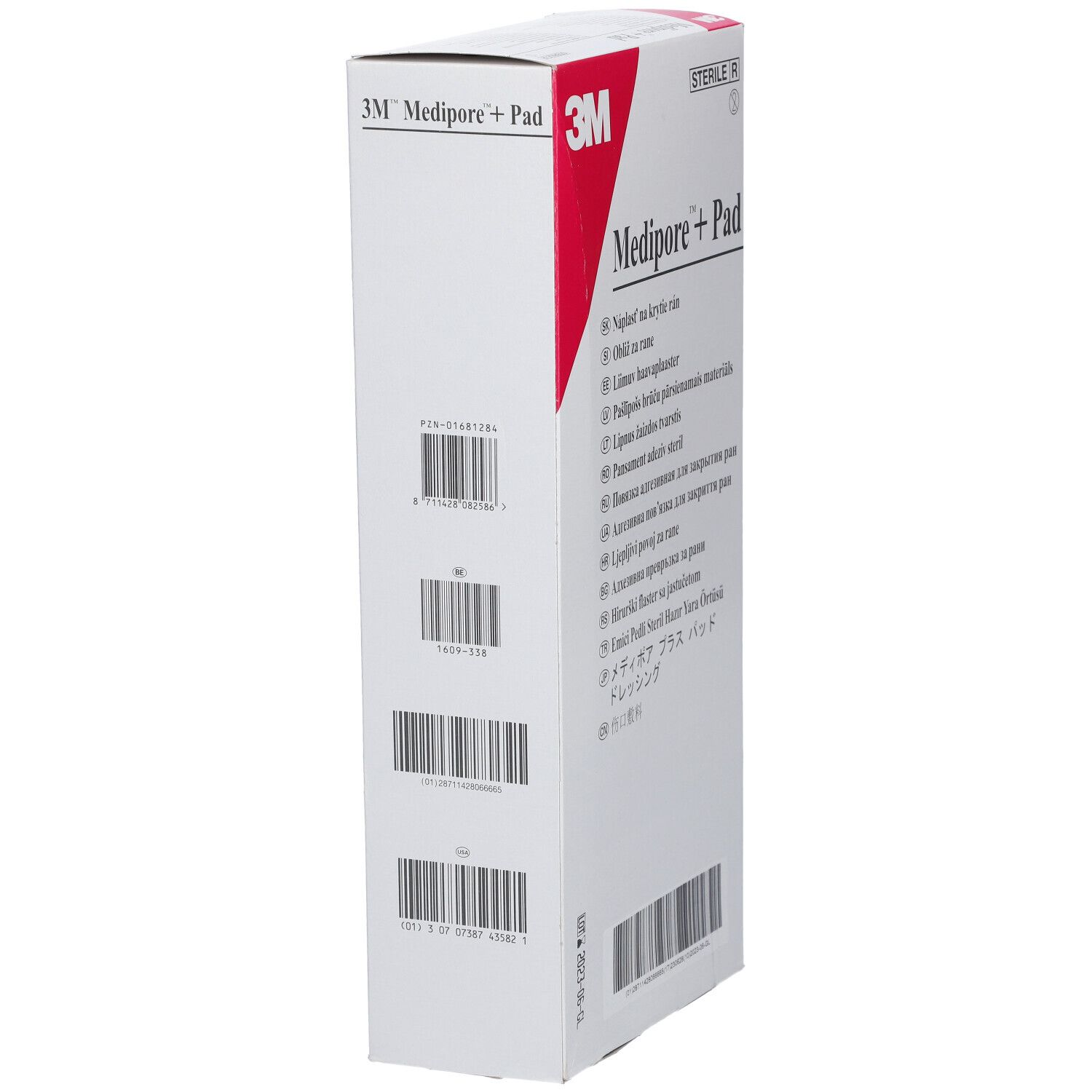 3M Medipore 3571E + Pad Steriler Wundverband mit Wundauflage 10 x 