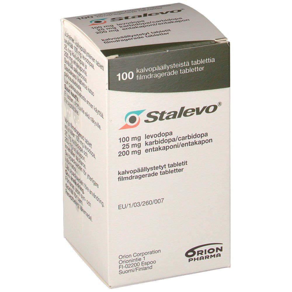 Stalevo 100 mg/25 mg/200 mg