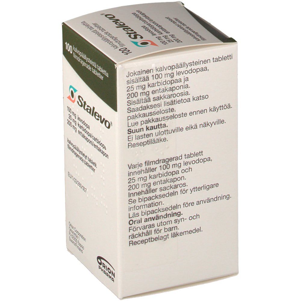 Stalevo 100 mg/25 mg/200 mg