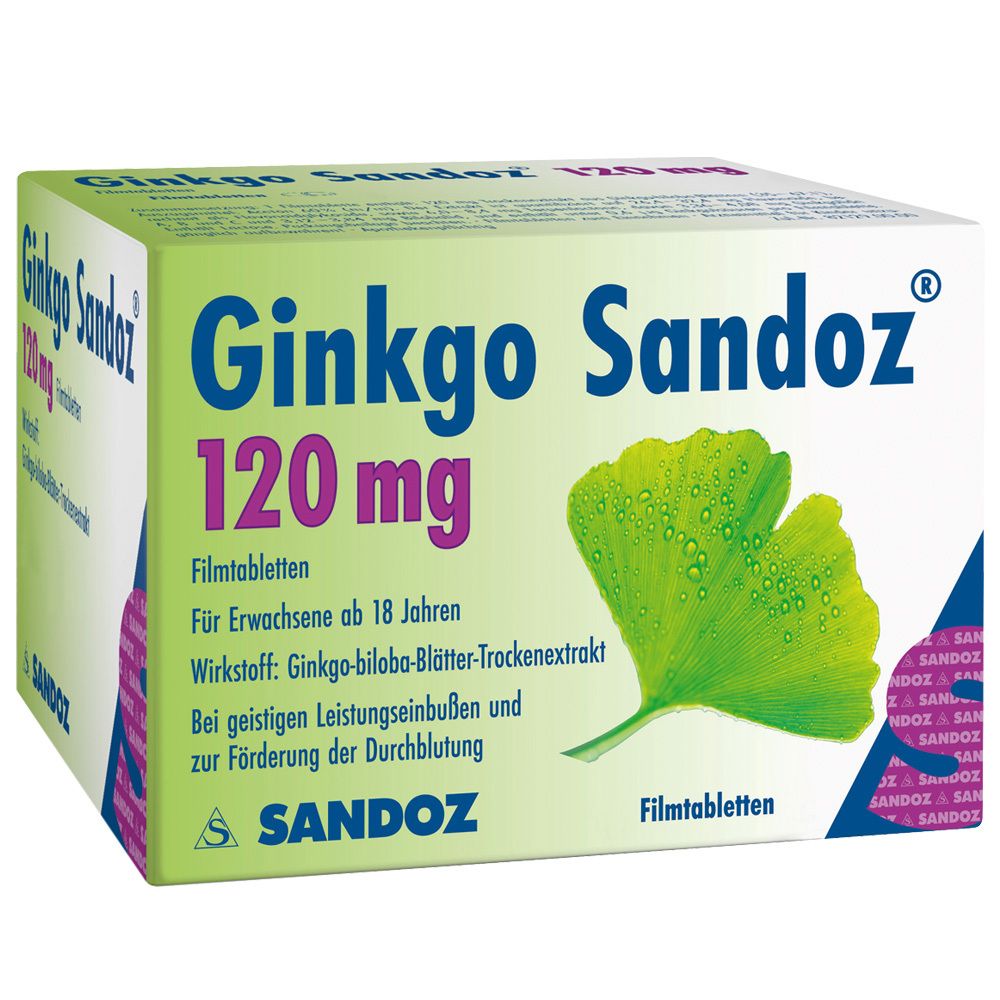 Ginkgo Sandoz® 120 mg