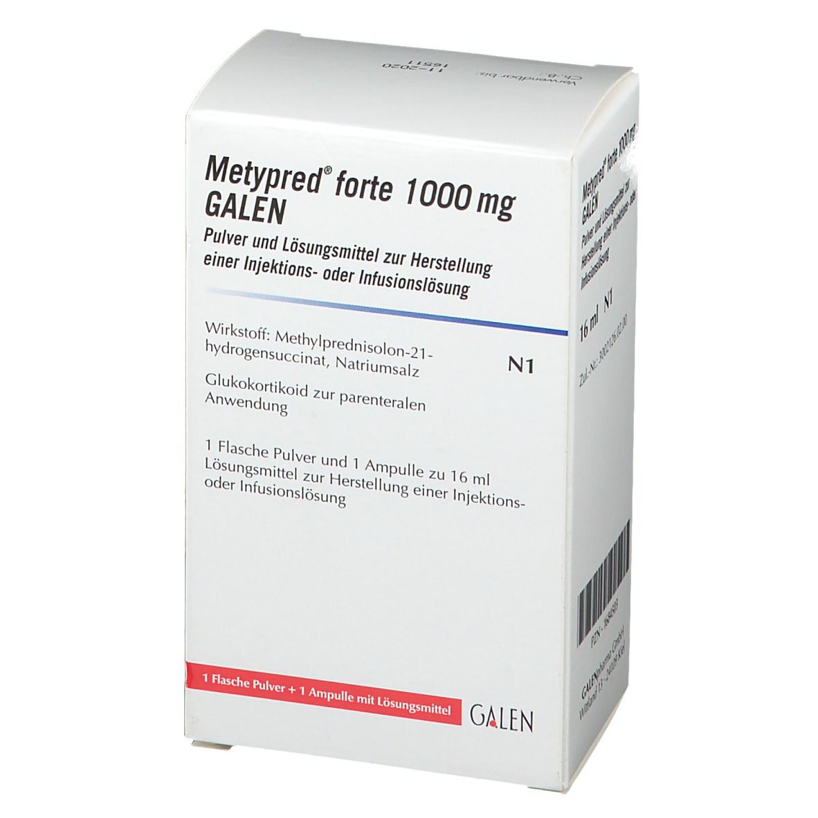 Metypred® forte 100 mg GALEN
