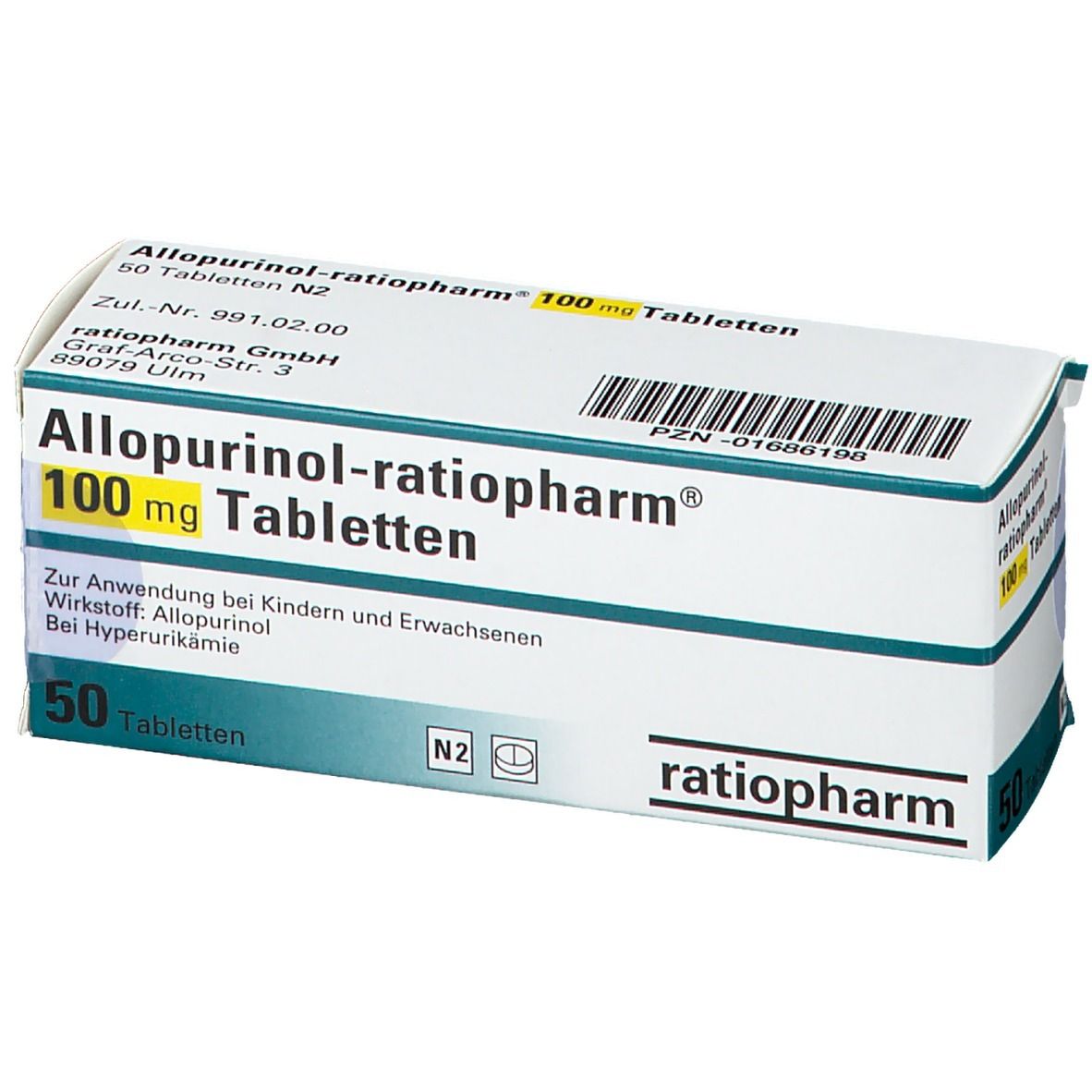 Allopurinol-ratiopharm® 100 mg