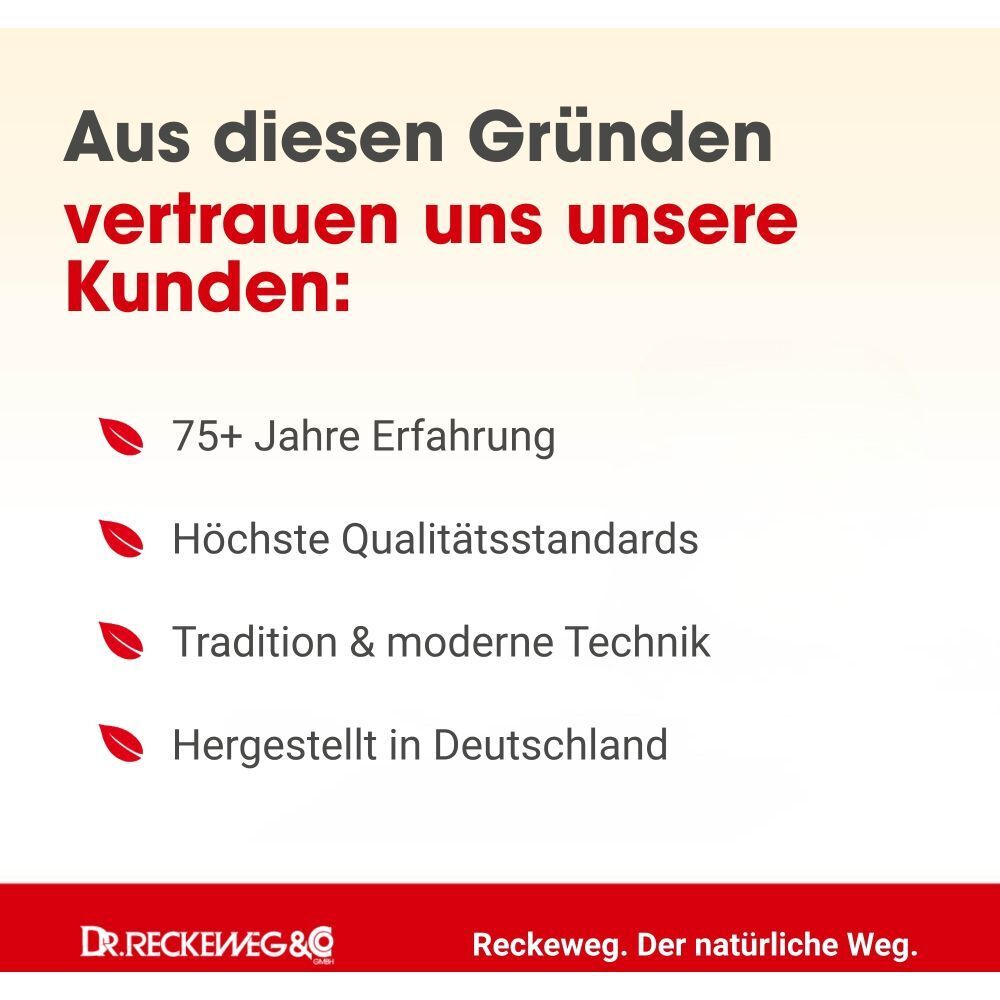 Hergestellt in Deutschland, Tradition & moderne Technik, höchste Qualitätsstandards, 75+ Jahre Erfahrung.